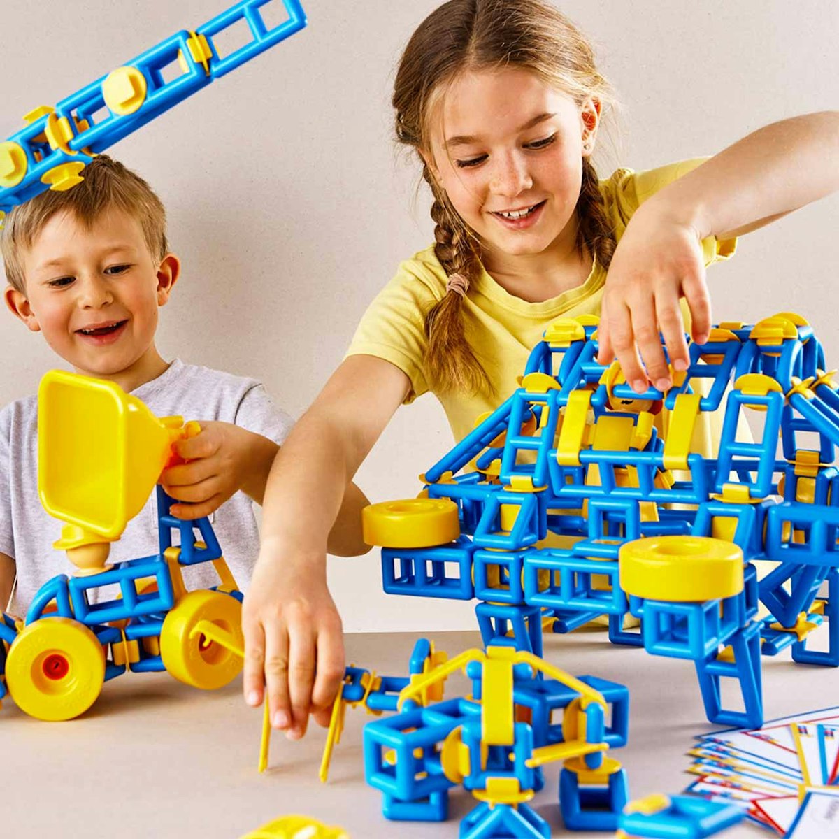 Öko Lernspielzeug ECO TEAM mit 544 Bausteinen