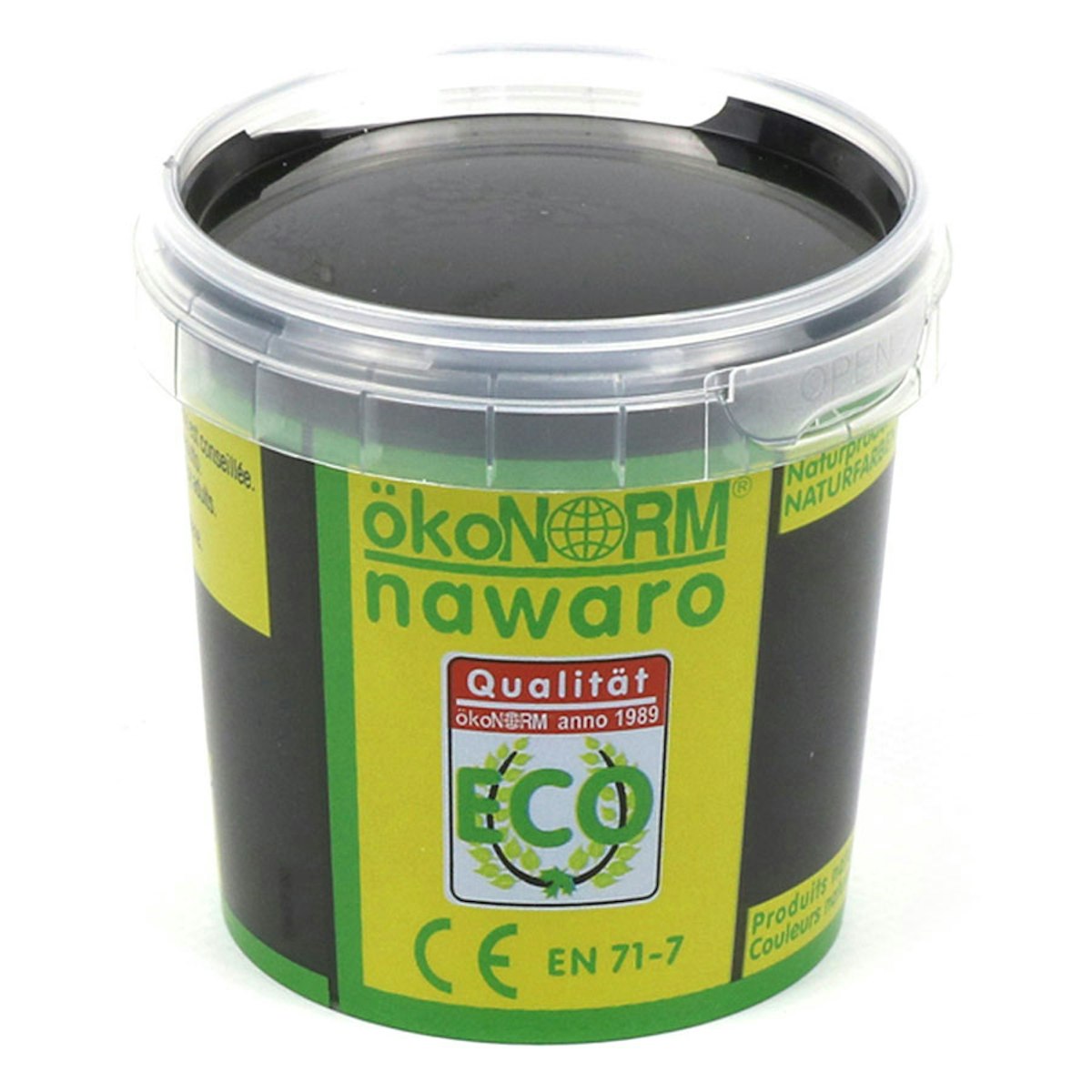 Ökonorm Fingerfarben schwarz Becher 150g