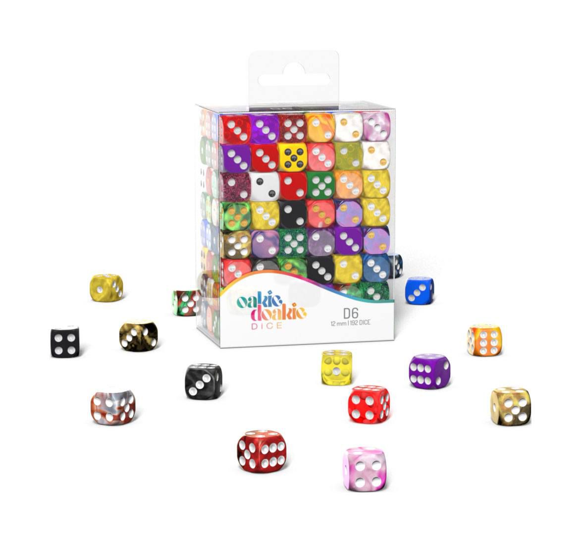 Oakie Doakie Dice 12mm W6 Würfel einzeln D6 Tabletop 1 Würfel