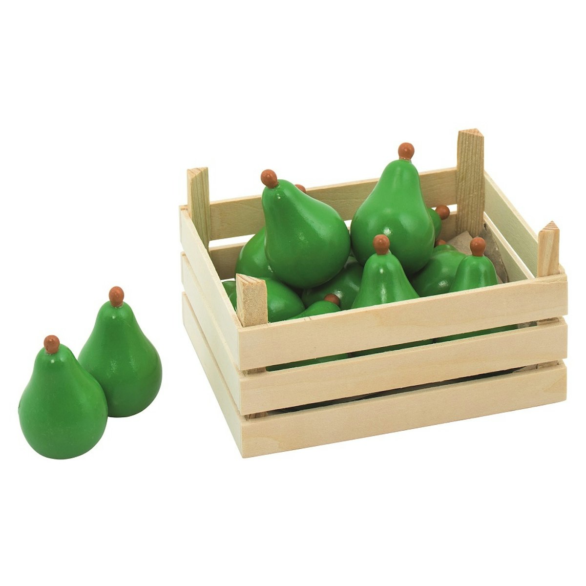 Obst Kiste für Kaufmannsladen - Birnen