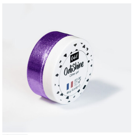 OdiShine Glitter Gel 65g Amethyst von Odishine
