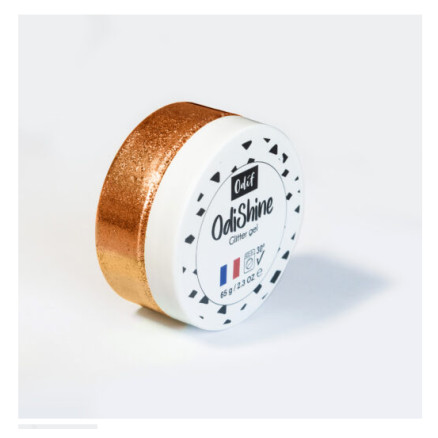 OdiShine Glitter Gel 65g Amber von Odishine
