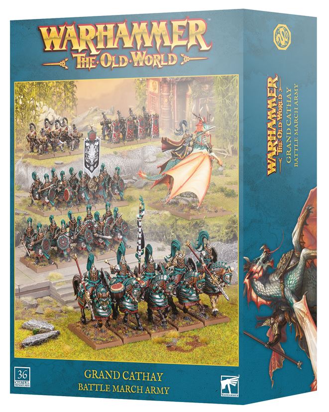 Old World Armies of Grand Cathay Battle March Army Games Workshop Warhammer TOW