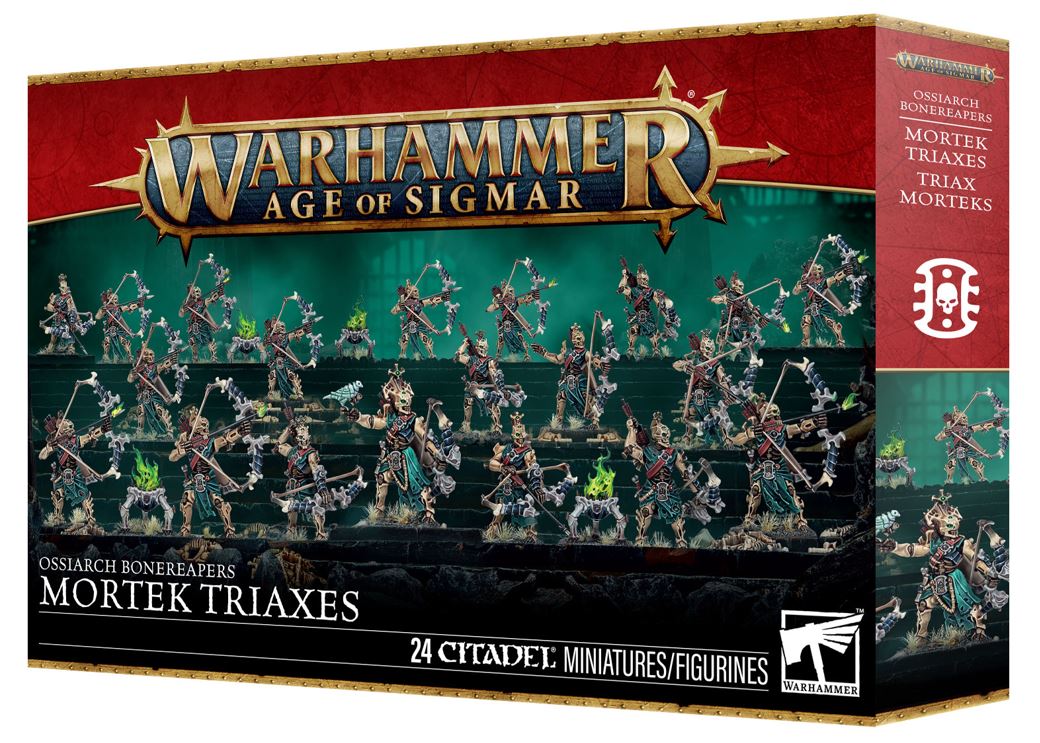Ossiarch Bonereapers Mortek Triaxes Games Workshop Warhammer AoS Bogenschützen