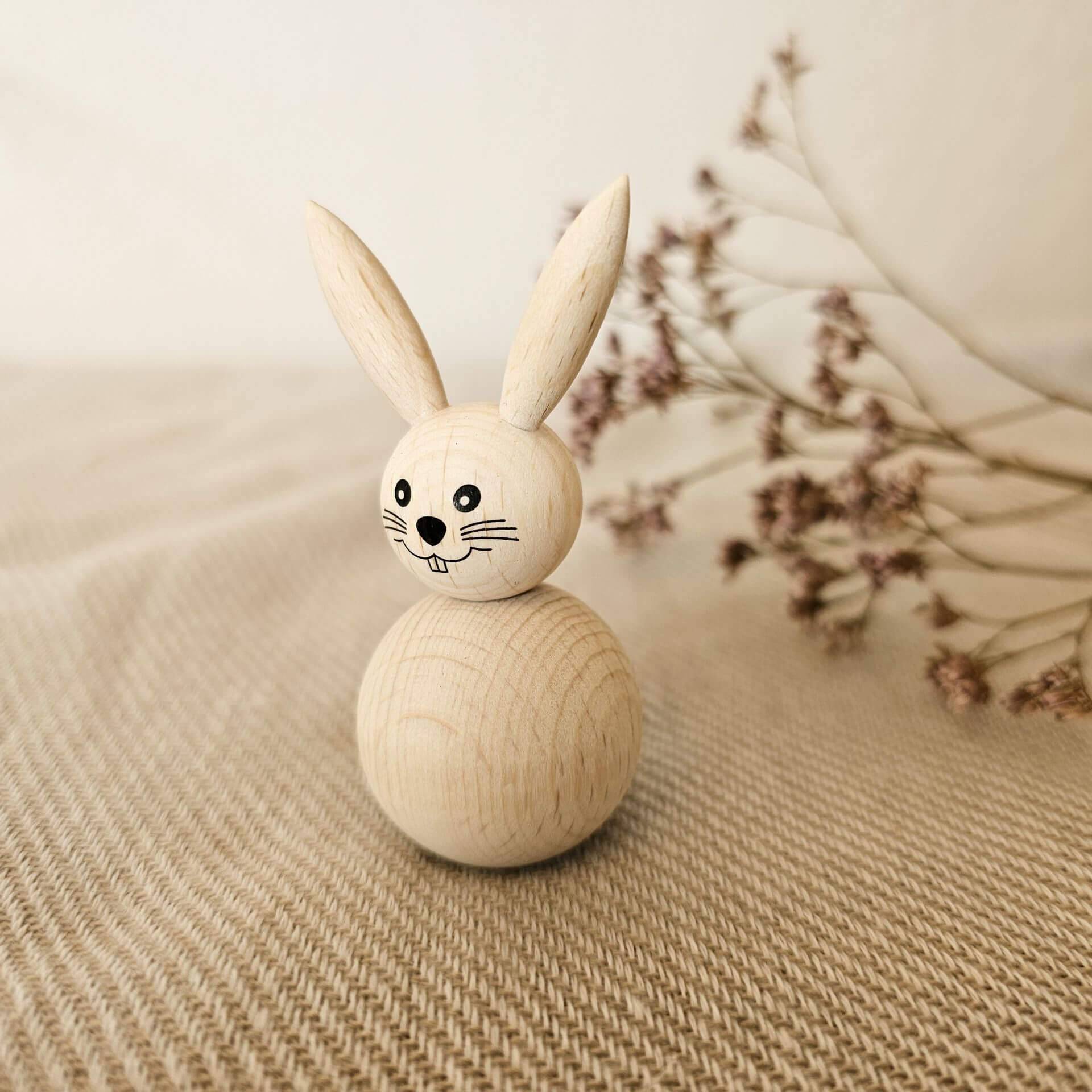 Osterhase aus Holz