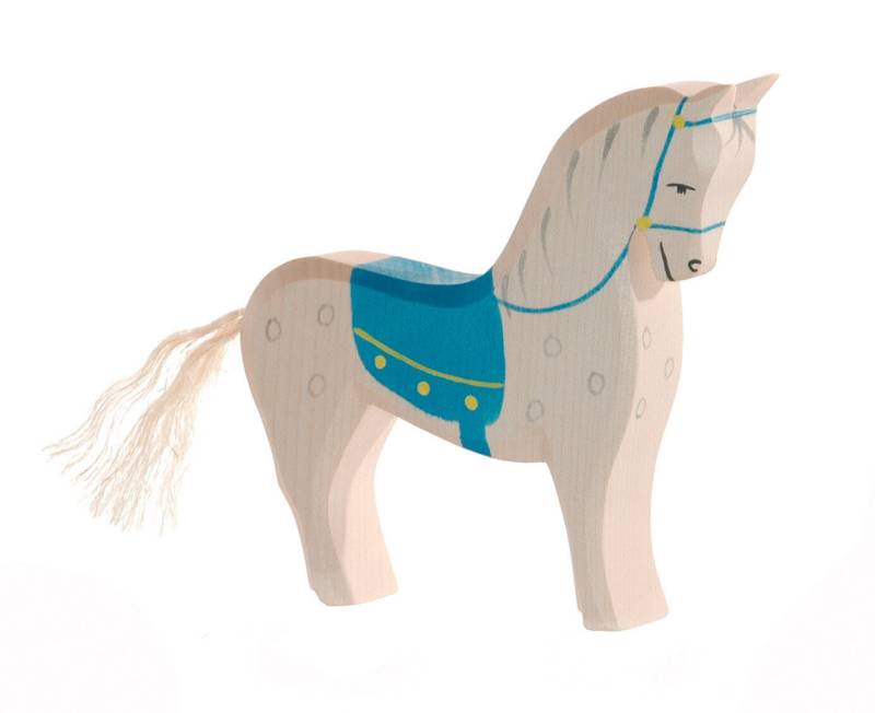 Ostheimer - Pferd m.Sattel neu