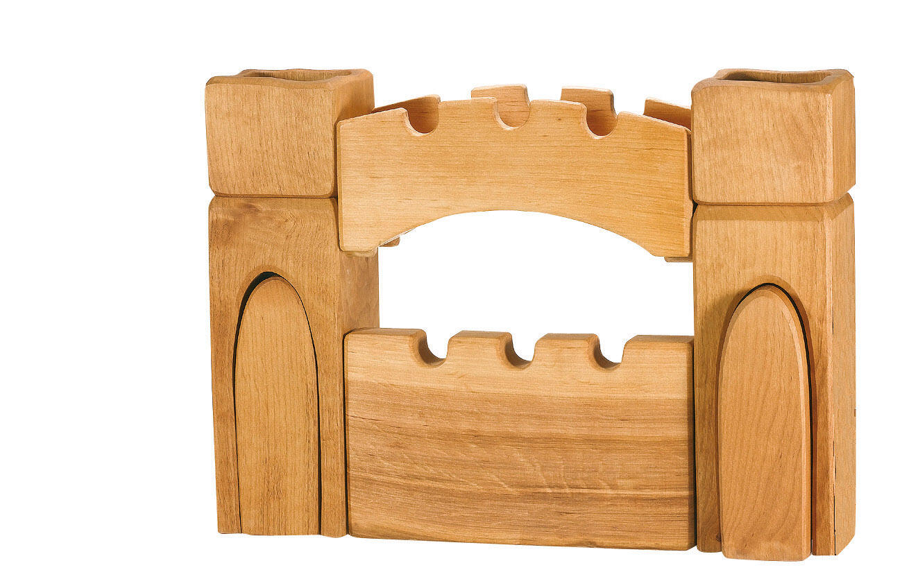 Ostheimer - Toranlage mit 2 Türmen, Steg + Mauer