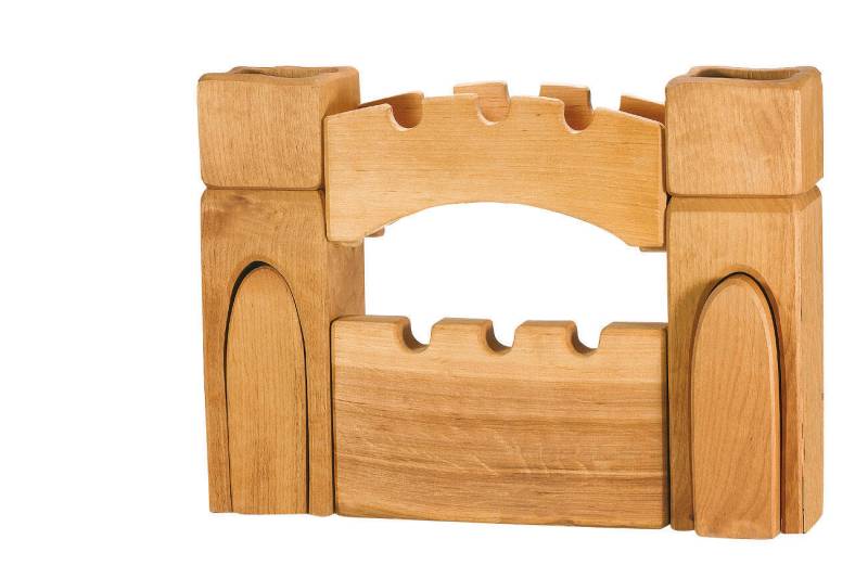 Ostheimer - Toranlage mit 2 Türmen, Steg + Mauer