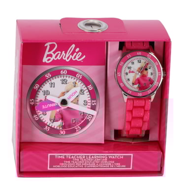 Otto Simon Barbie Time Teacher Lernuhr pink von Otto Simon