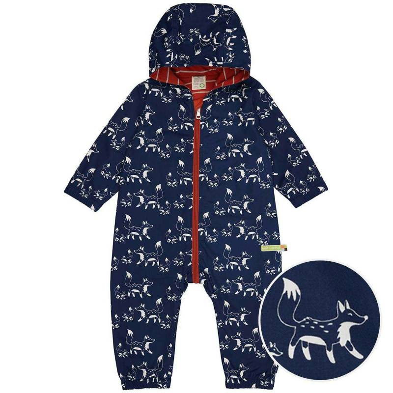 Outdoor Overall gefüttert Fuchs marine 86/92