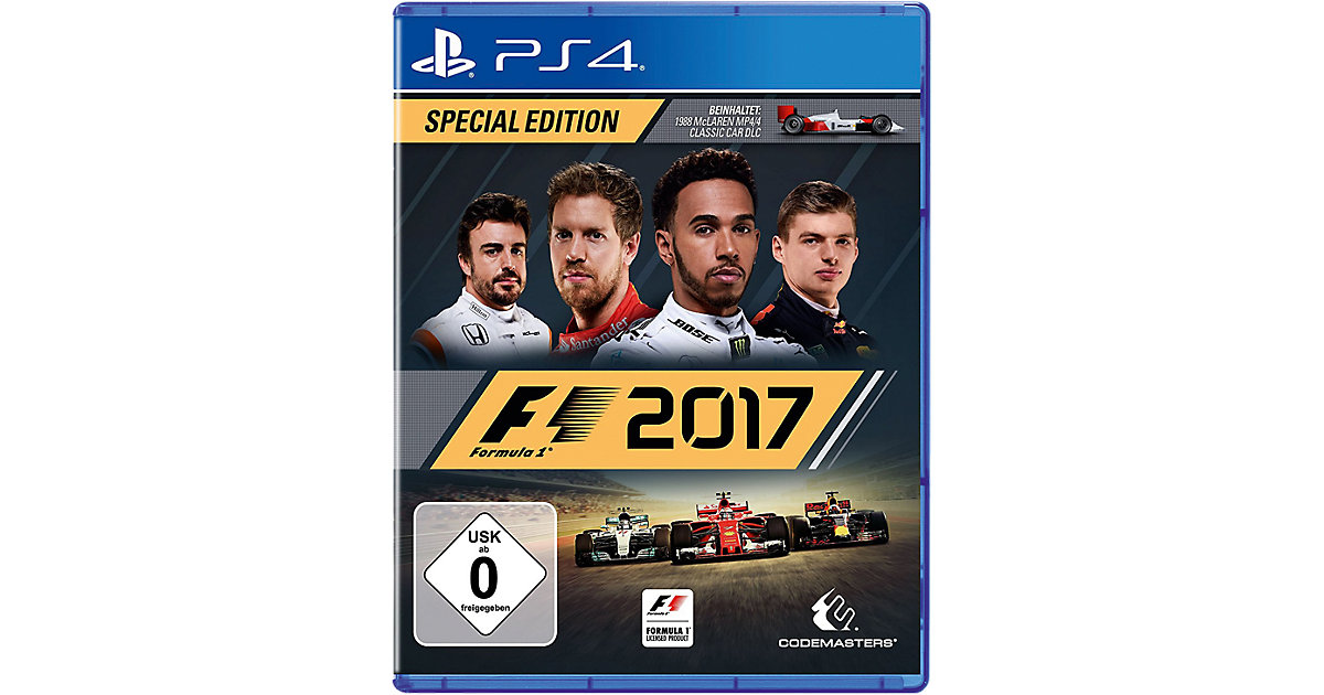 PS4 F1 2017 Special Edition