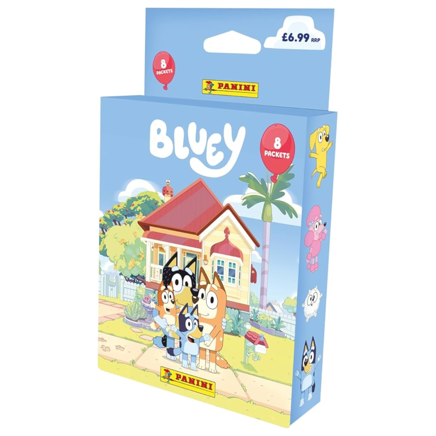 Panini Bluey Funny Yummy Sticker Collection Multiset