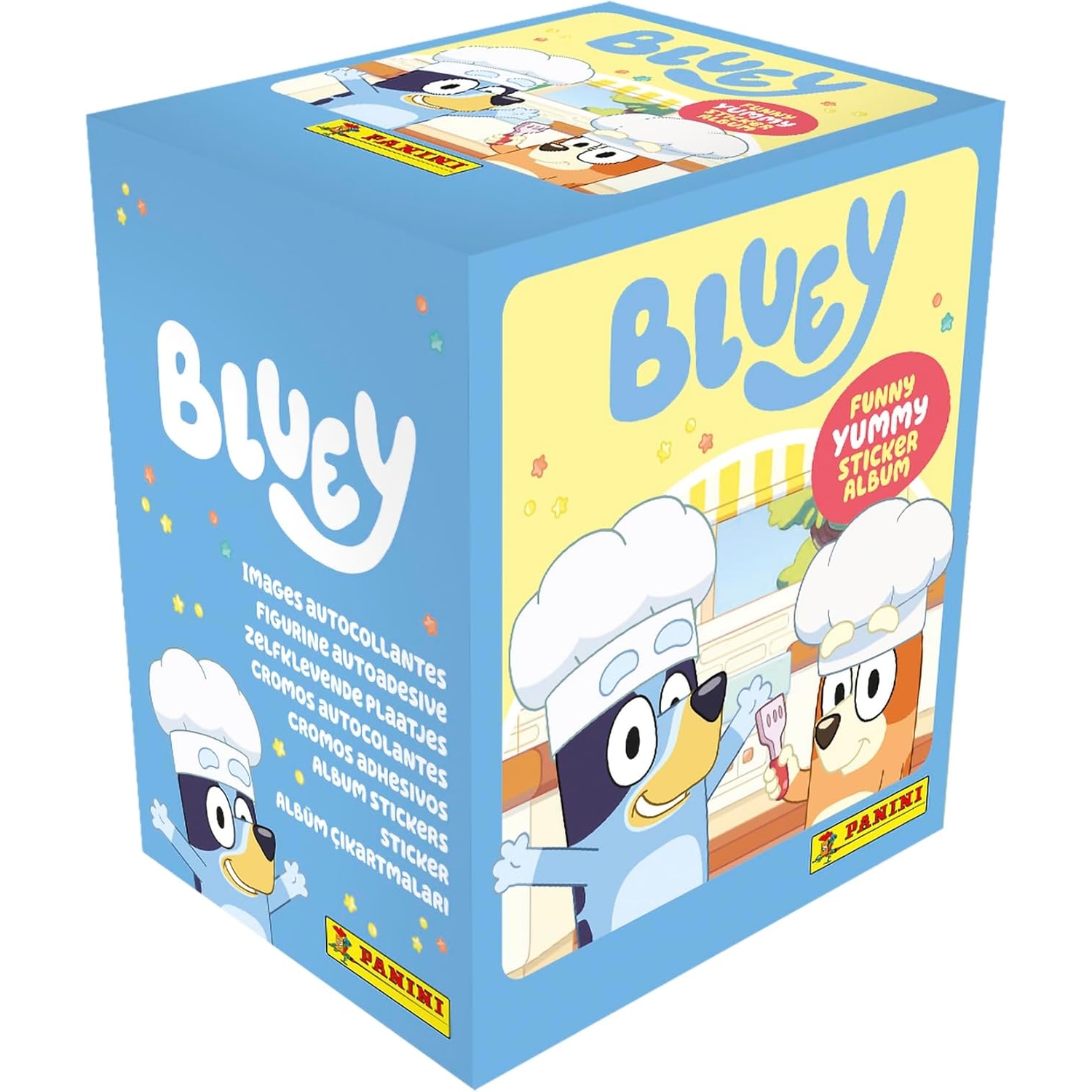 Panini Bluey Funny Yummy Sticker Collection Packs (36 Packs)