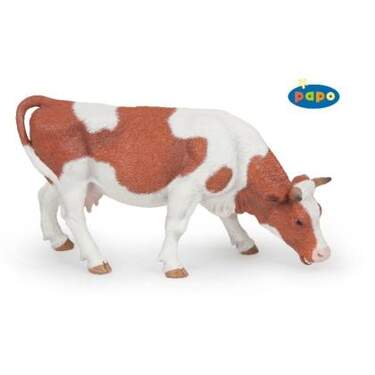 Papo 51147 rasende Simmentaler Kuh
