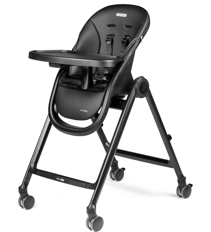 Peg Perego Hochstuhl und Wippe Living True Black