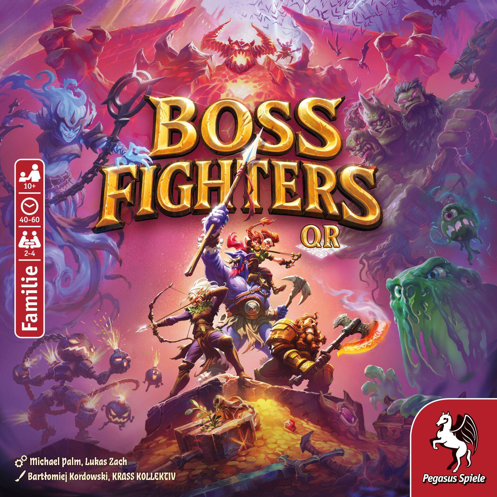 Pegasus Spiele - Boss Fighters QR / Das Spiel Pegasus Spiele - Boss Fighters QR / Das Spiel