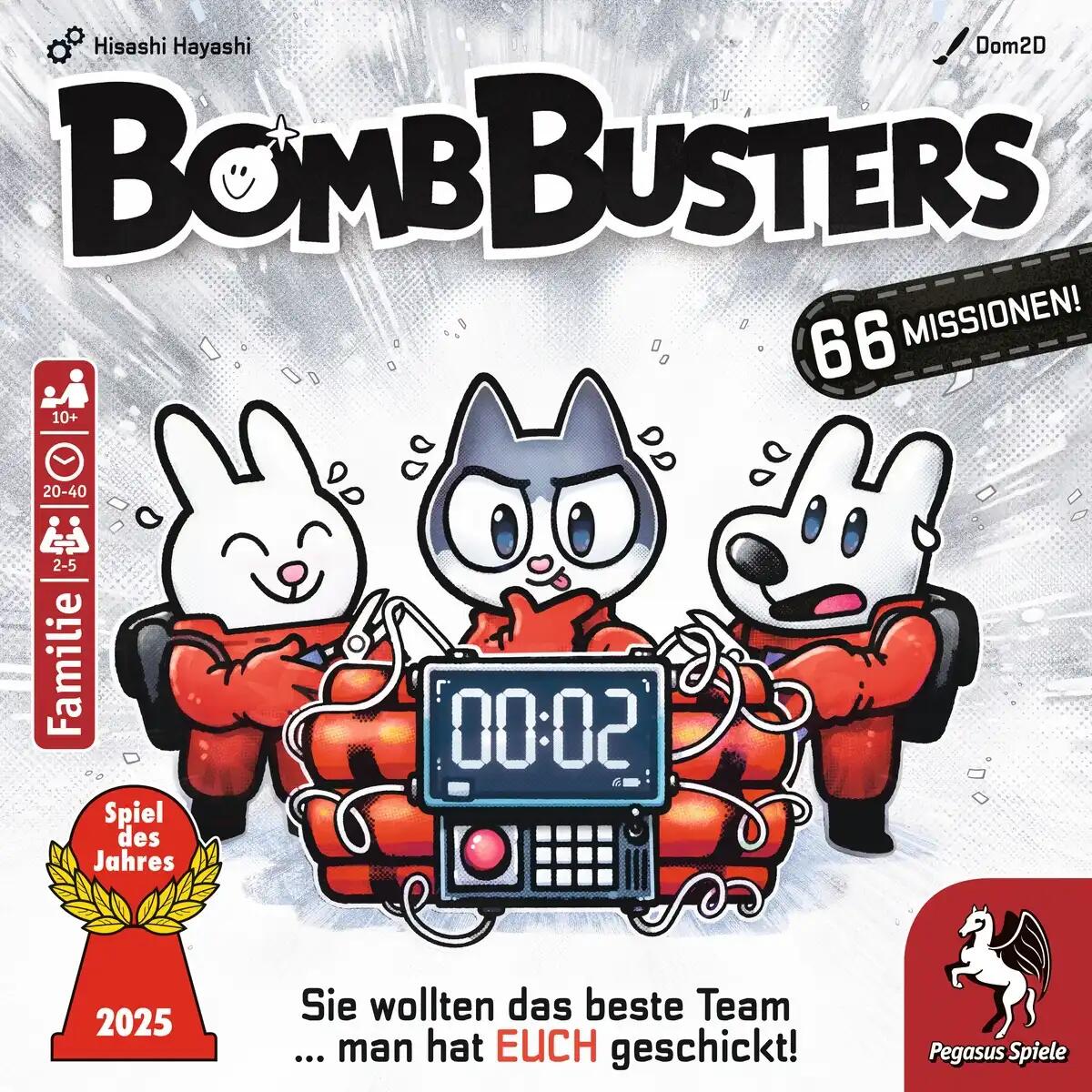 Pegasus Spiele - Brettspiel Bomb Busters