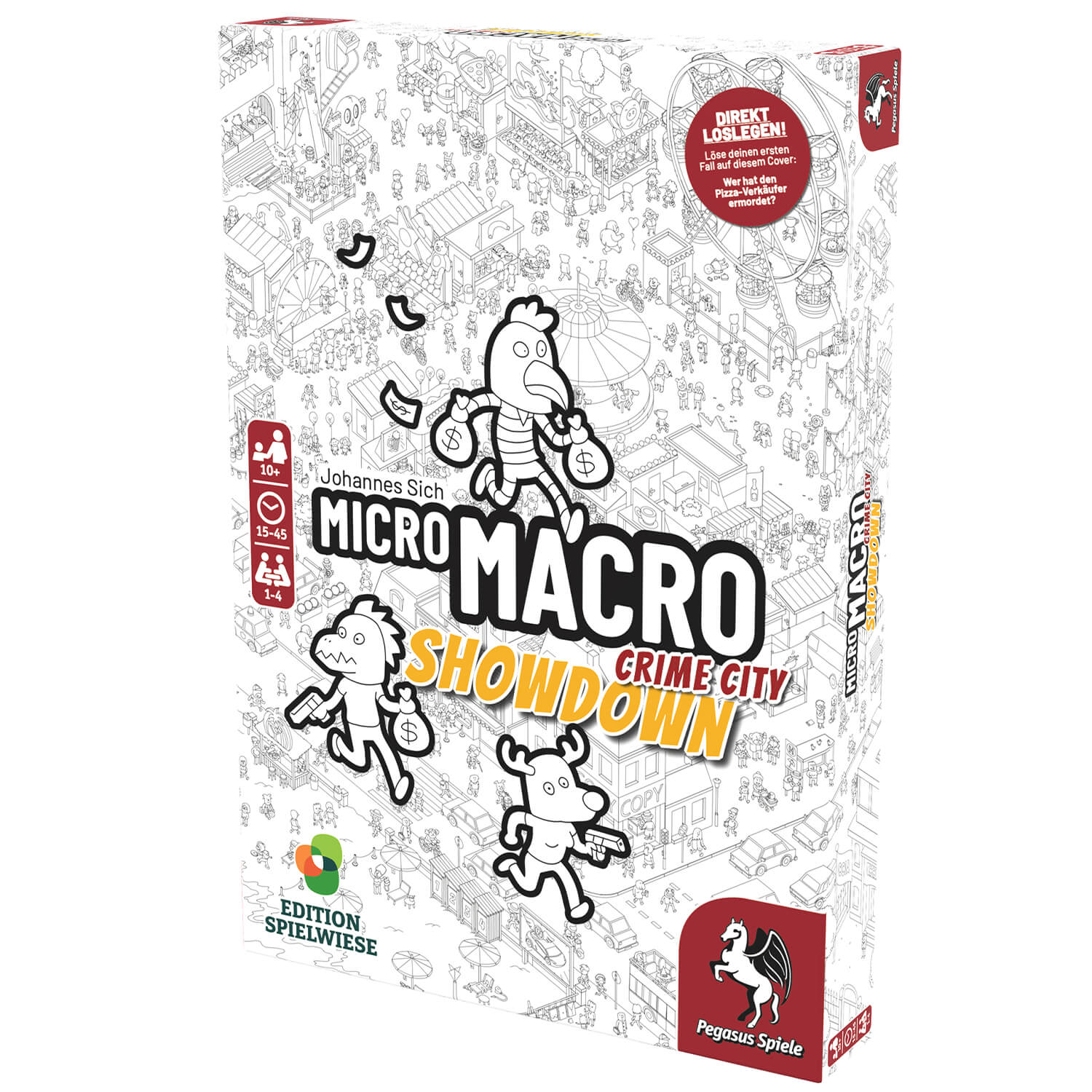 Pegasus Spiele - Brettspiel MicroMacro Crime C