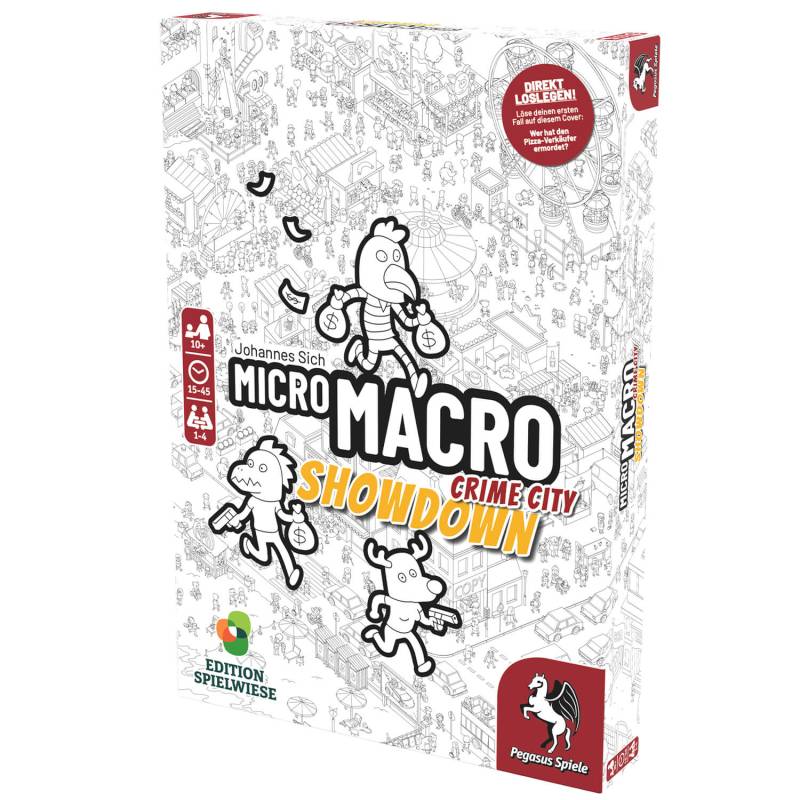 Pegasus Spiele - Brettspiel MicroMacro Crime C Pegasus Spiele - Brettspiel MicroMacro Crime C