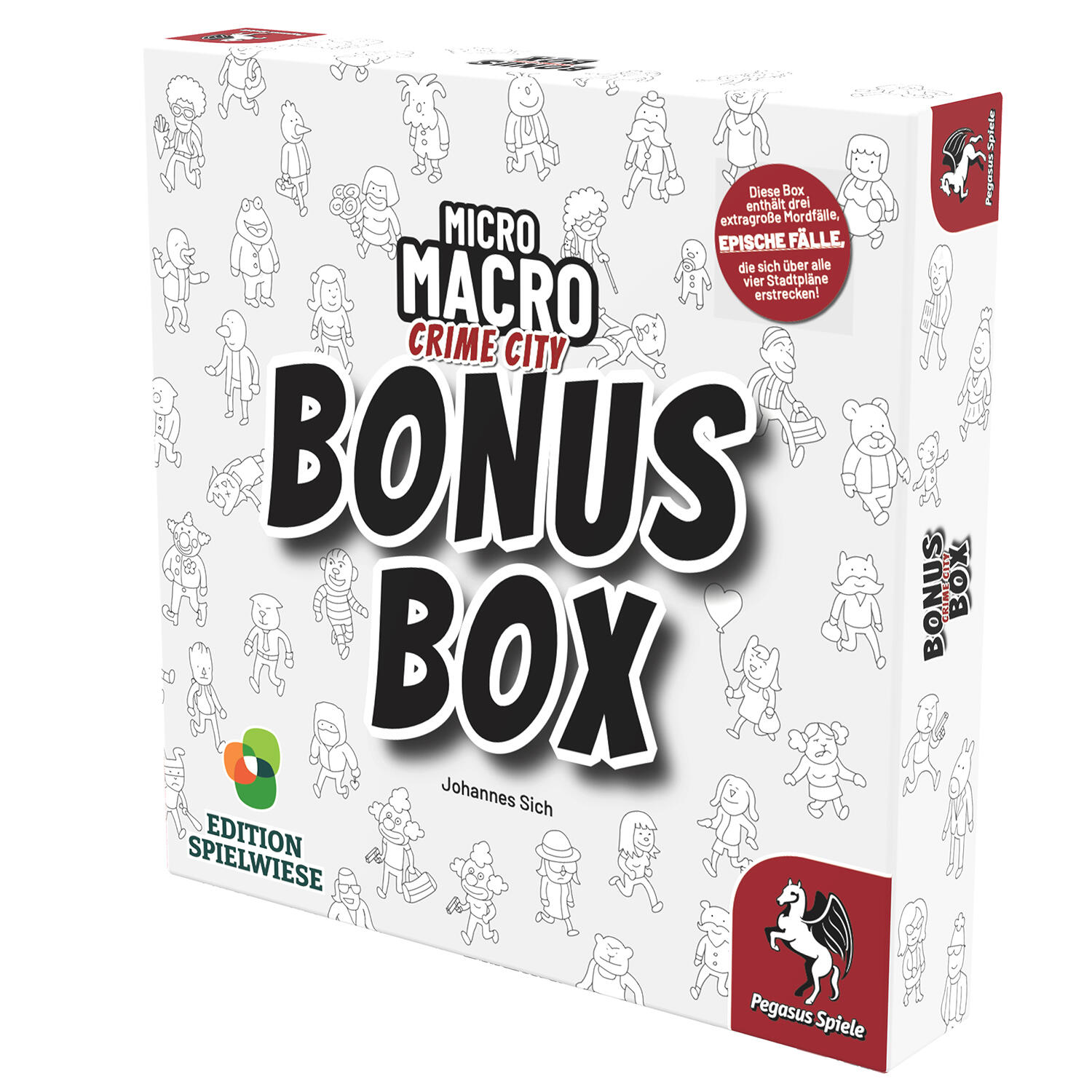 Pegasus Spiele - Brettspiel MicroMacro Crime C