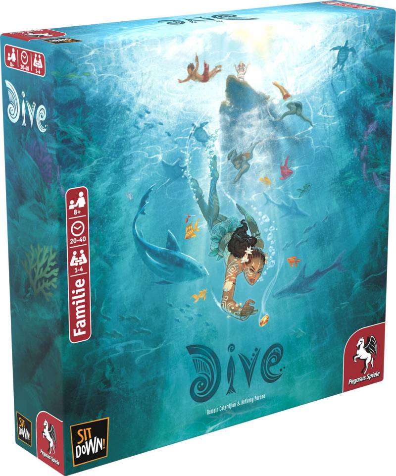 Pegasus Spiele - Dive Spiel Gesellschaftsspiel