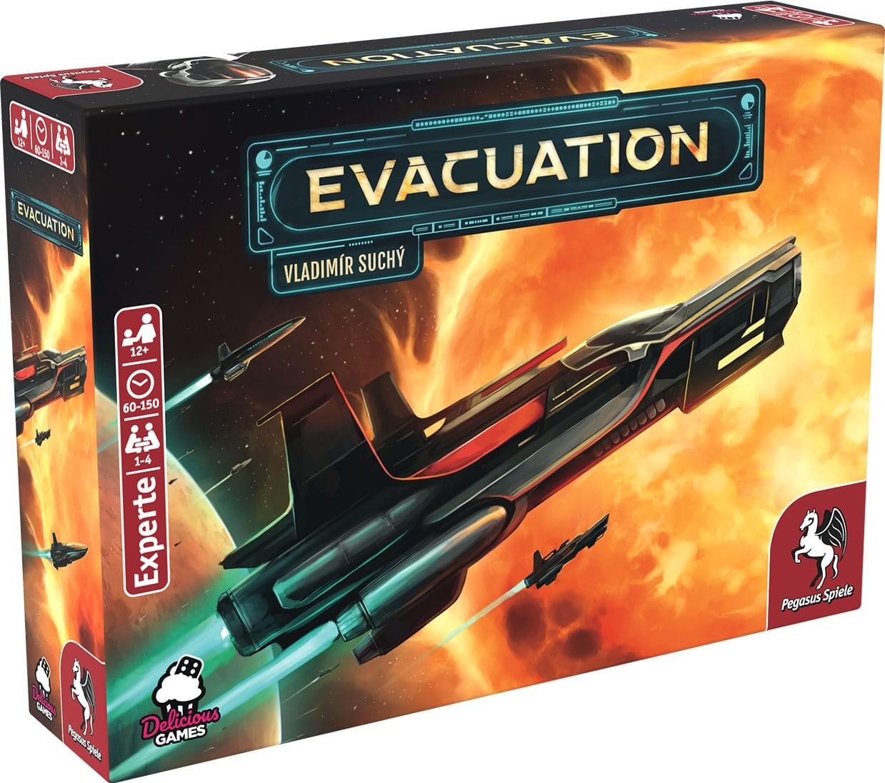 Pegasus Spiele - Evacuation / Das Spiel Pegasus Spiele - Evacuation / Das Spiel