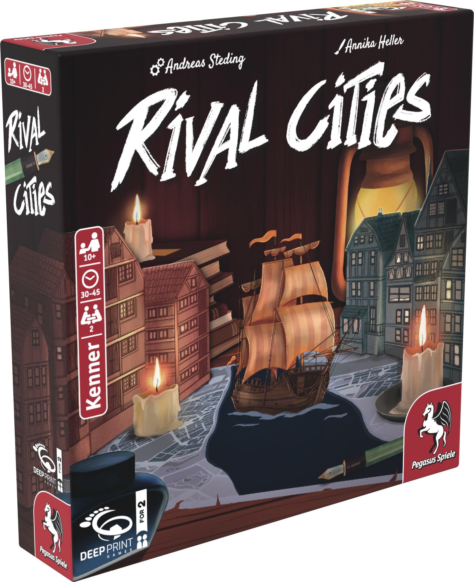 Pegasus Spiele - Rival Cities / Das Spiel Pegasus Spiele - Rival Cities / Das Spiel