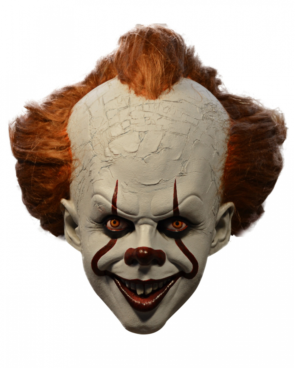 Pennywise IT Deluxe Maske mit Haaren