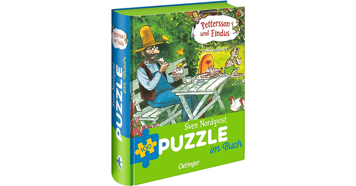 Pettersson und Findus. Puzzle im Buch