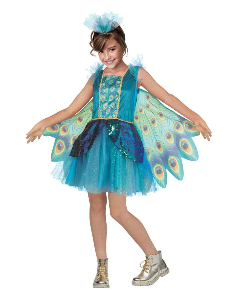 Pfau Kostüm für Kinder Pfau Kostüm für Kinder