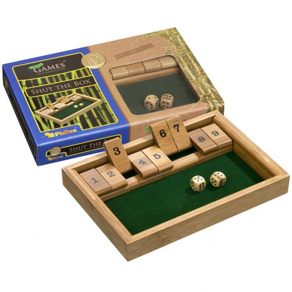 Philos 3270 Shut The Box 9er, Bambus Philos 3270 Shut The Box 9er, Bambus