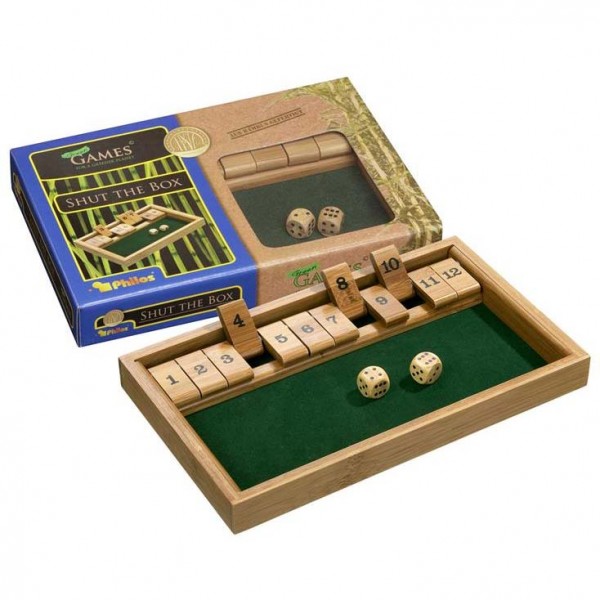 Philos 3271 Shut The Box, 12er, Bambus