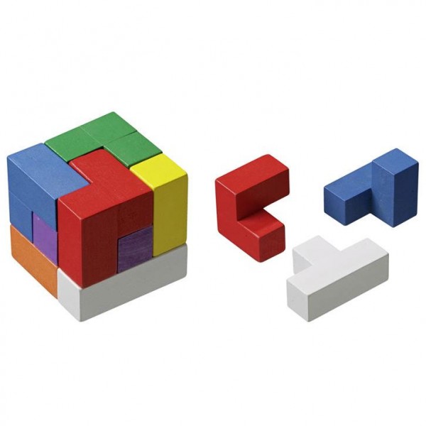 Philos 3519 Soma-Würfel bunt