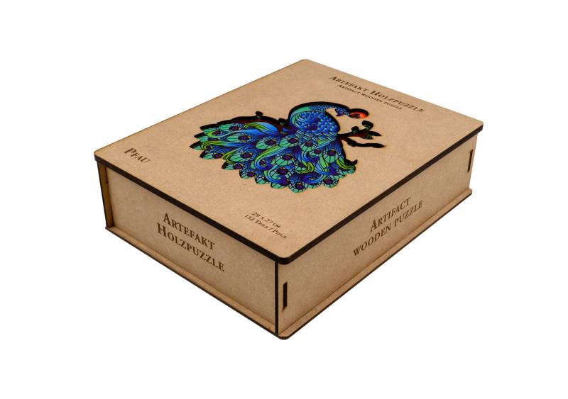 Philos - Artefakt Holzpuzzle 2in1 Pfau Philos - Artefakt Holzpuzzle 2in1 Pfau
