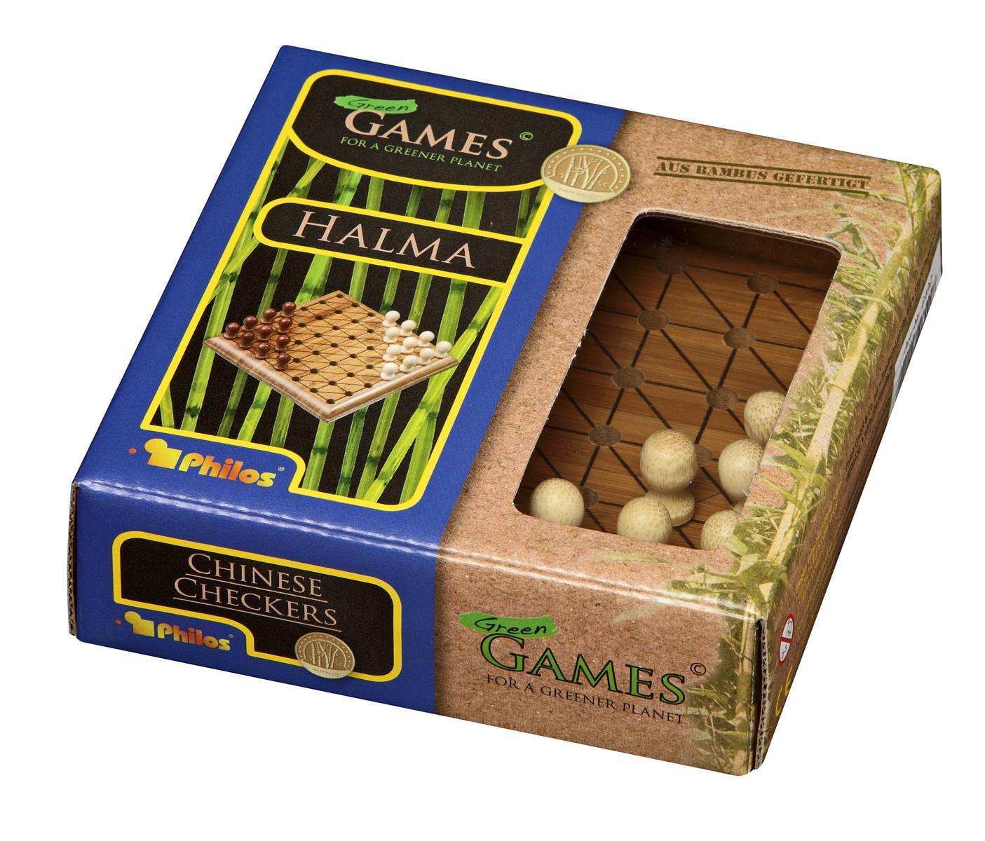 Philos - Halma Reisespiel Green Games Philos - Halma Reisespiel Green Games