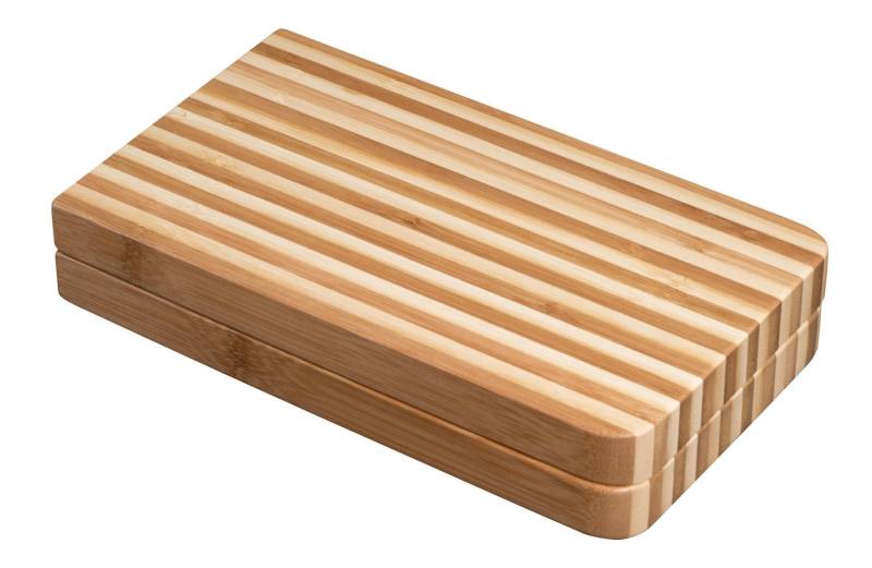 Philos - Kalaha, klappbar, Reisespiel, Bambus, Magnetverschluss