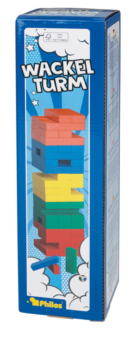 Philos - Stapel Turm farbig