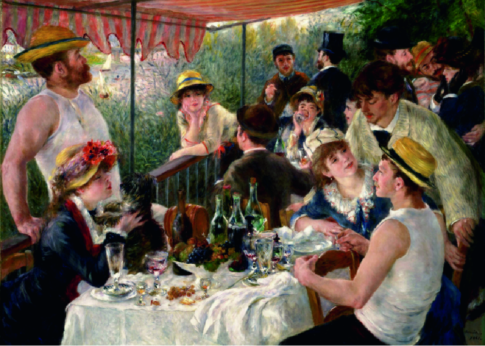 Pierre-Auguste Renoir � Das Fr�hst�ck der Ruderer