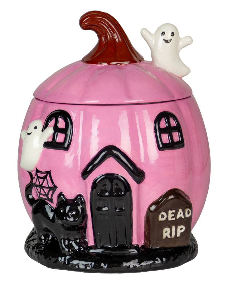 Pinke Summerween Kürbis Keksdose 18cm Pinke Summerween Kürbis Keksdose 18cm