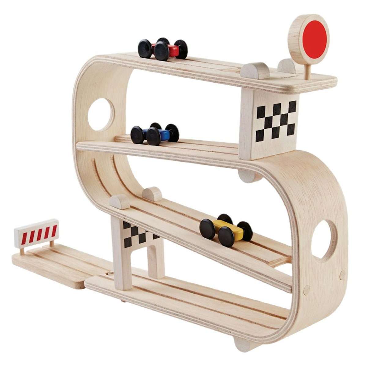 Plantoys Holz Autorennbahn