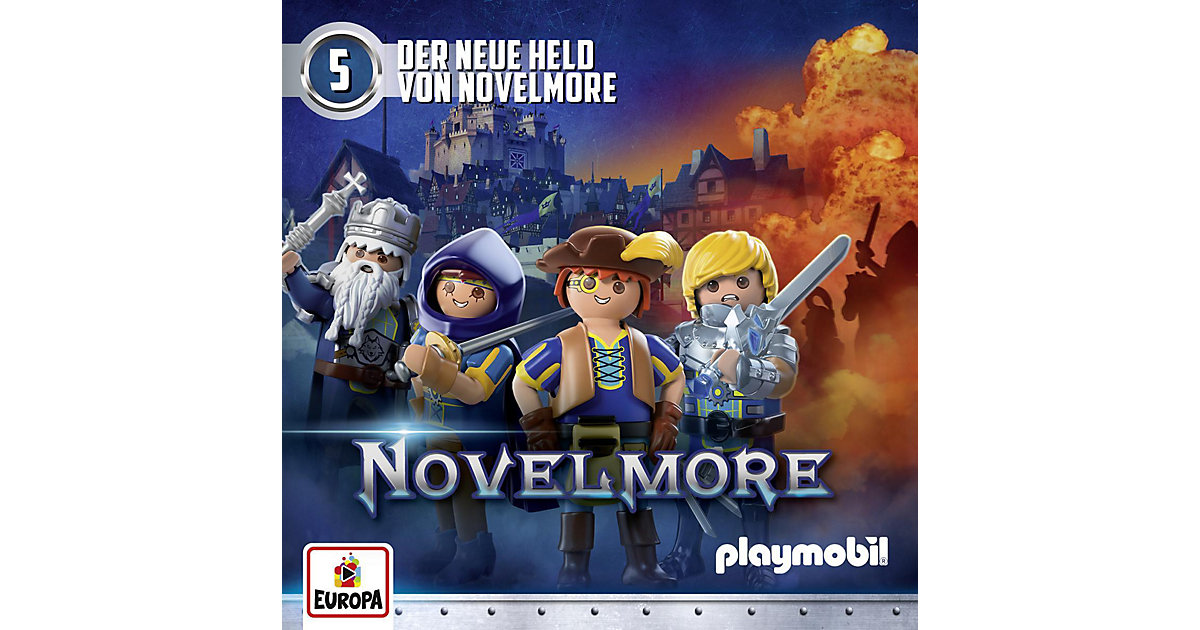 Playmobil Novelmore F5 - Der neue Held von Novelmore Hörbuch Playmobil Novelmore F5 - Der neue Held von Novelmore Hörbuch von EUROPA