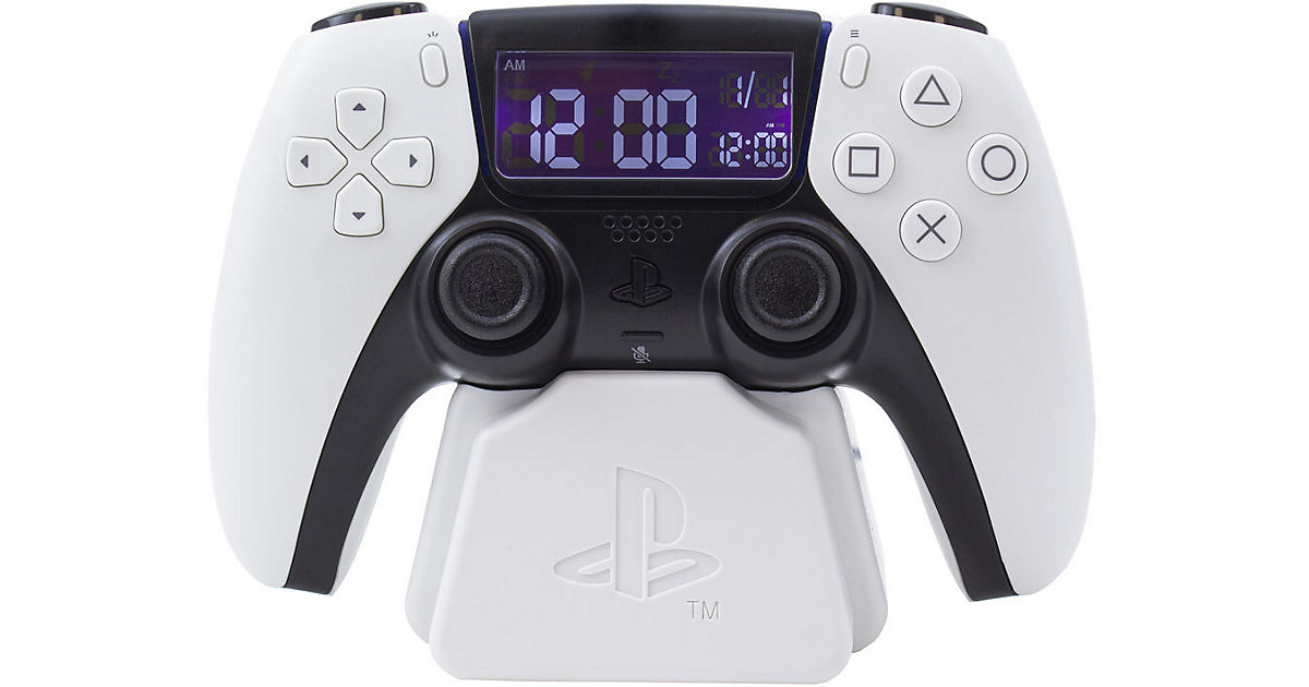 Playstation 5 Controller Wecker weiß