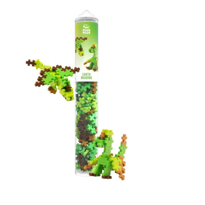 Plus-Plus - 100 Kreativ Bausteine Erd Drache