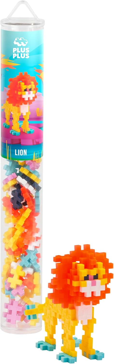 Plus-Plus - 100 Kreativ Bausteine Löwe Plus-Plus - 100 Kreativ Bausteine Löwe