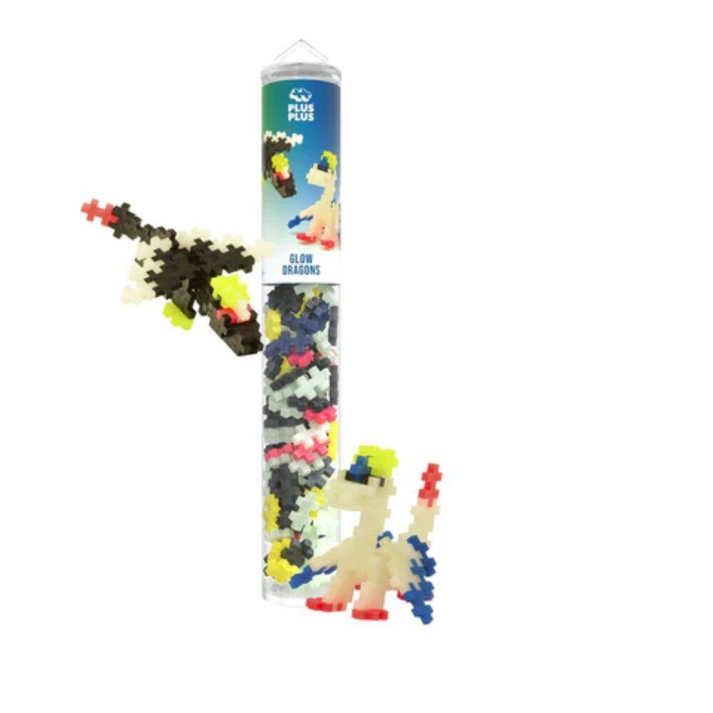 Plus-Plus - 100 Kreativ Bausteine Nacht Drache