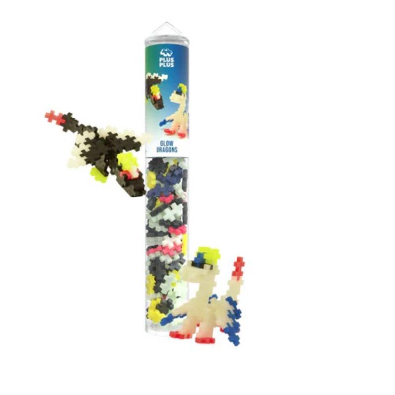 Plus-Plus - 100 Kreativ Bausteine Nacht Drache
