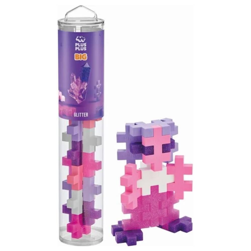Plus-Plus - 15 Kreativ Bausteine BIG Glitzer