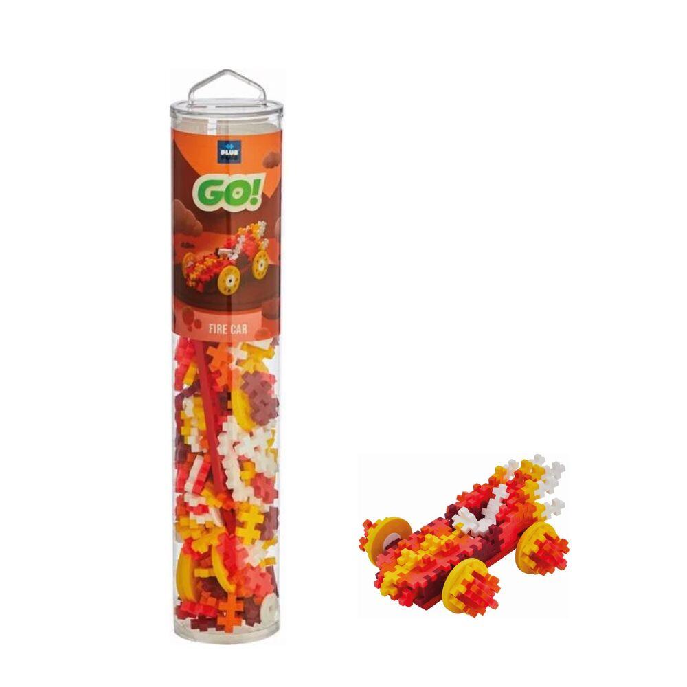 Plus-Plus - 200 Kreativ Bausteine GO! Auto Feuer
