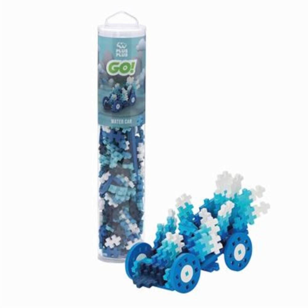 Plus-Plus - 200 Kreativ Bausteine GO! Auto Wasser