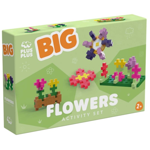 Plus-Plus Big Basic: Blumengarten - 40 Bausteine